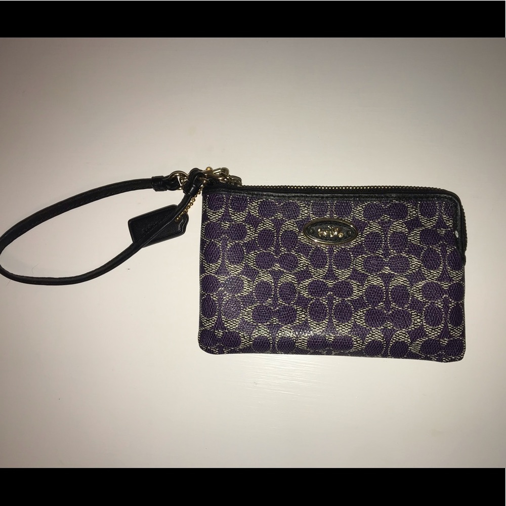 Coach wristlet